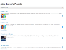Tablet Screenshot of mikebrownsplanets.com